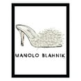 thumbnail image 1 of Fashion Designer Glam Shoe - Framed Print, 1 of 3
