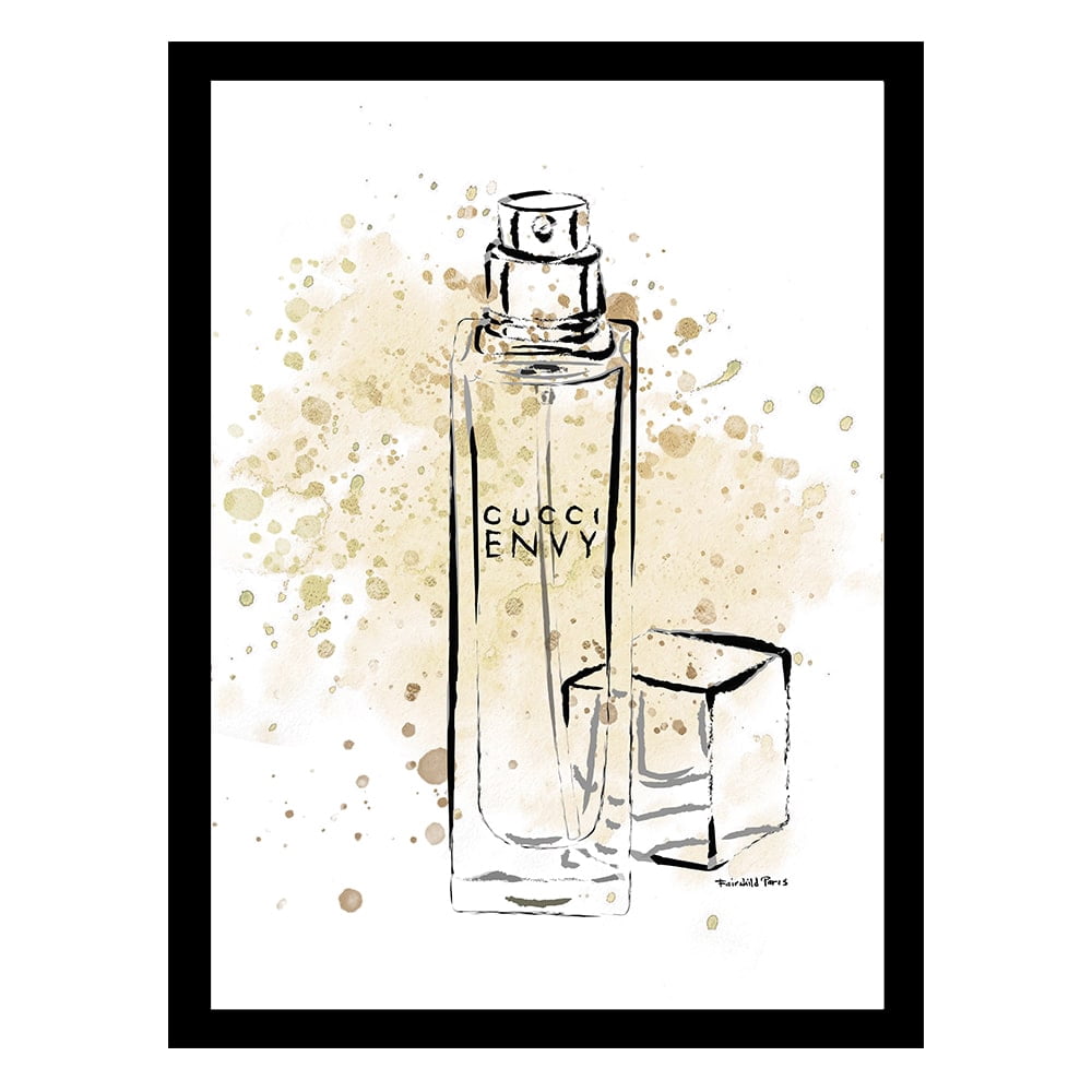 Fashion Designer Perfume - Framed Print