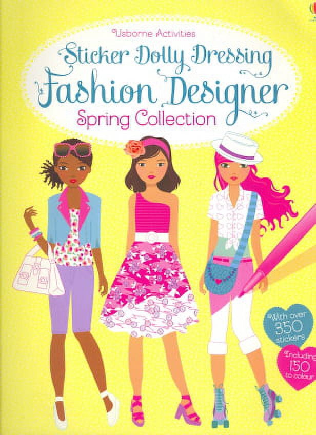 Fashion Designer Spring Collection (Sticker Dolly Dressing) - Walmart.com Fashion Designer Spring Collection (Sticker Dolly Dressing) - Walmart.com