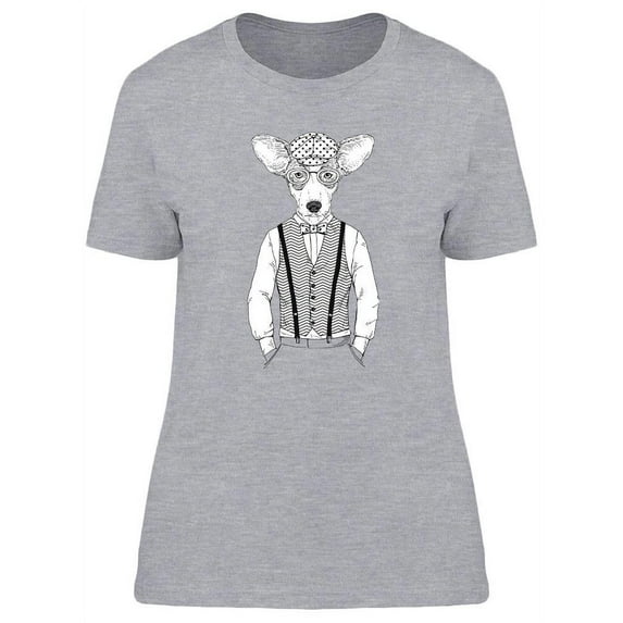 Fashion Doggy Design T-Shirt Women -Image by Shutterstock, Female XX-Large