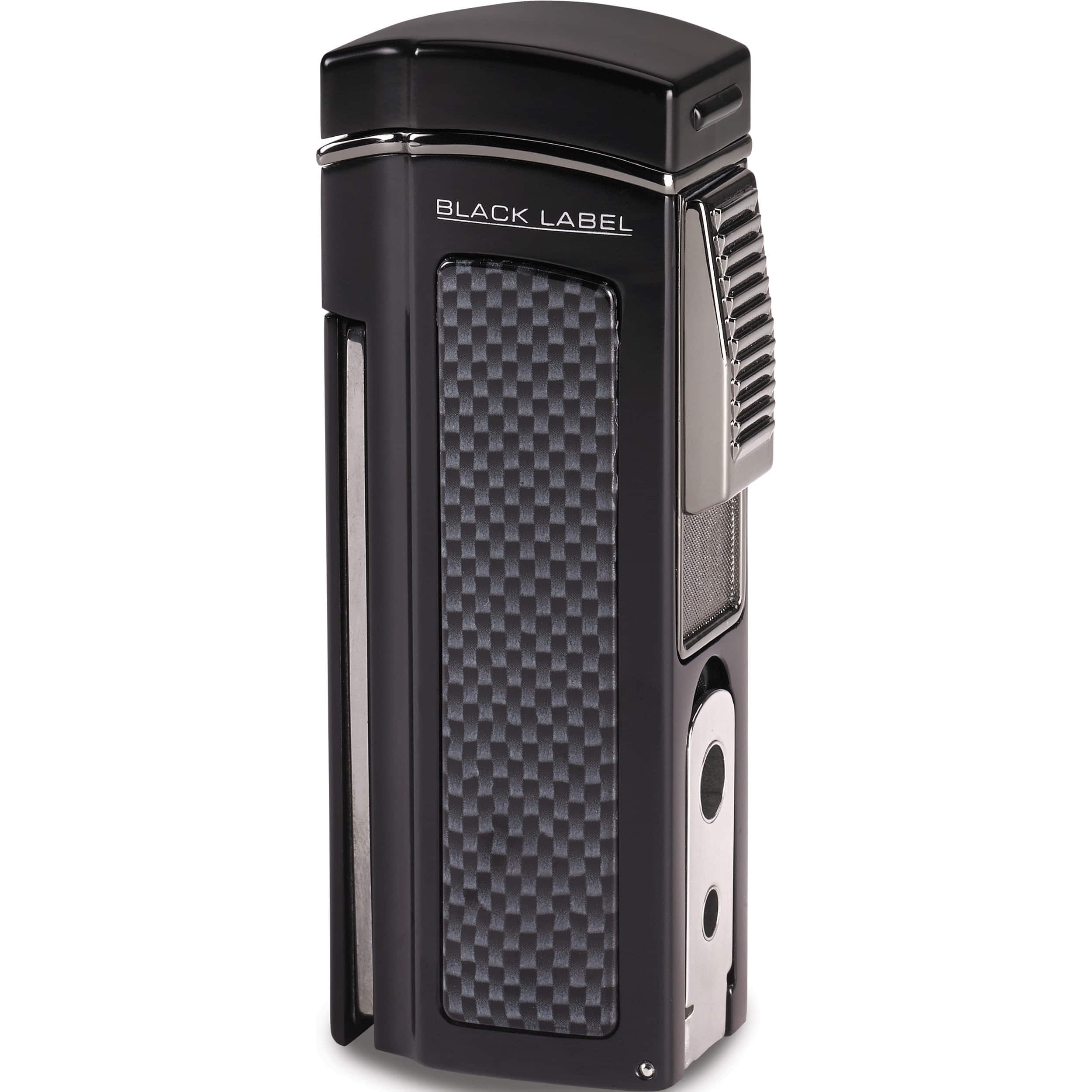 Fashion Dominator Black Matte Quad Torch Flame Table Lighter (4.5 X 2) Made In China gm15344