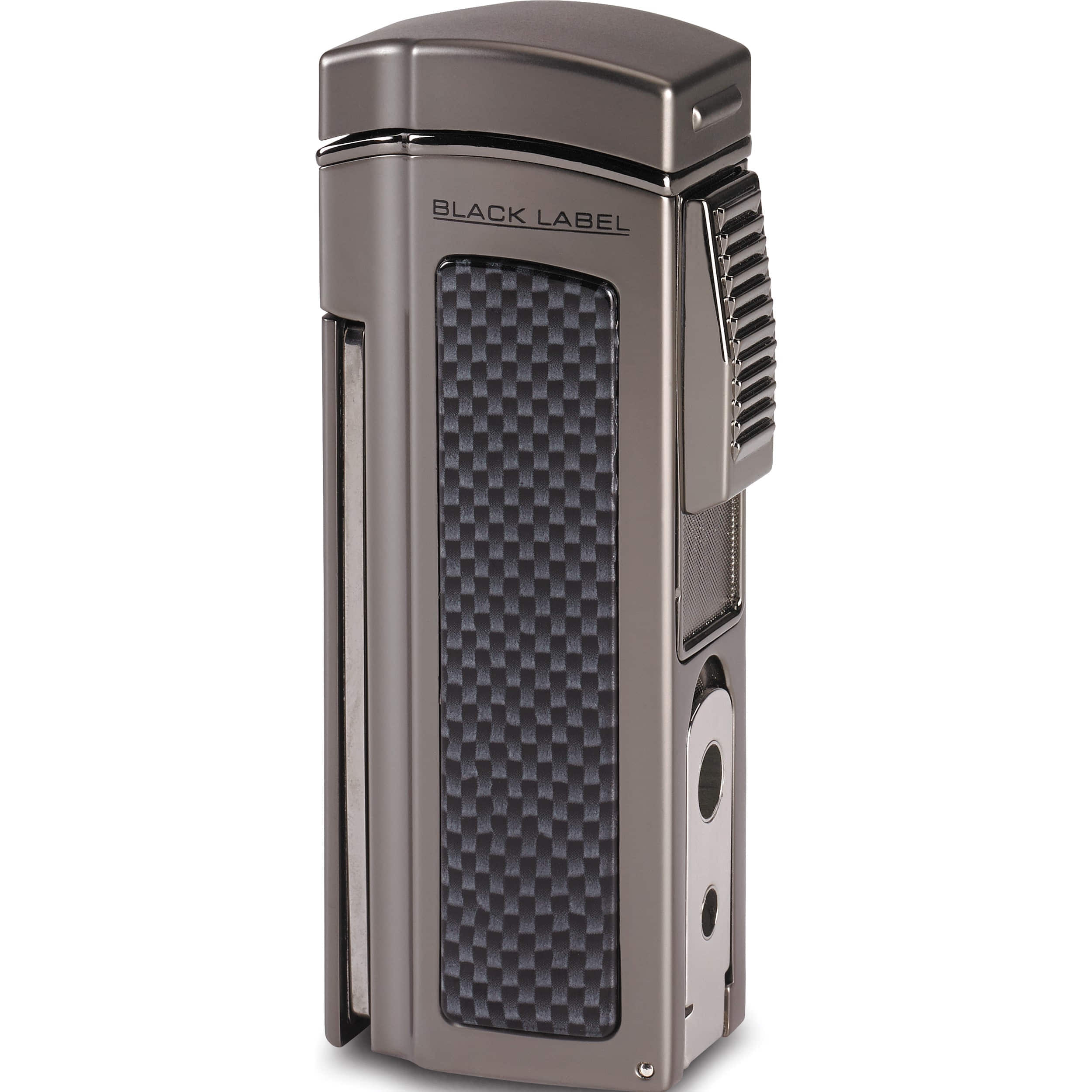 Fashion Dominator Dark Gun Matte Quad Torch Flame Table Lighter (4.5 X 2) Made In China gm15346