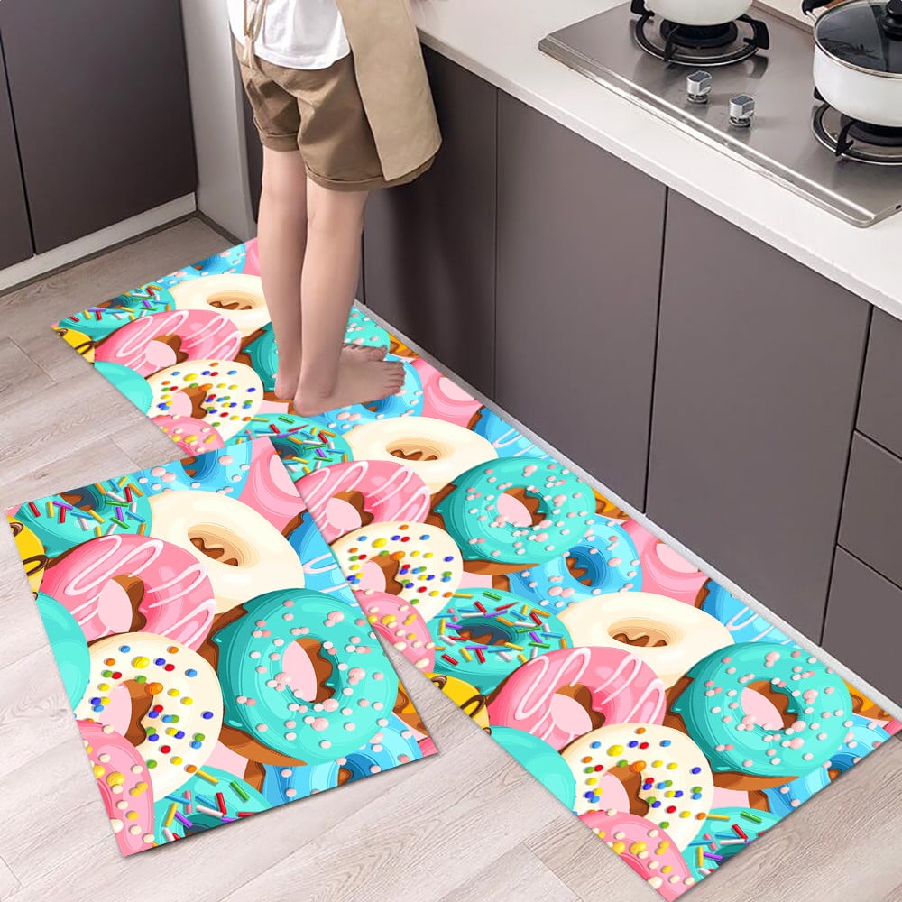 Fashion Donut Ice Cream Carpet Kitchen Floor Mat Home Entrance Doormat Fashion Donut Ice Cream Carpet Kitchen Floor Mat Home Entrance Doormat