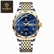 Fashion Double Calendar Quartz Waterproof Men's Watch
