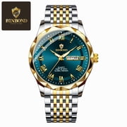Fashion Double Calendar Quartz Waterproof Men's Watch