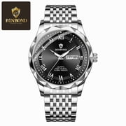 Fashion Double Calendar Quartz Waterproof Men's Watch