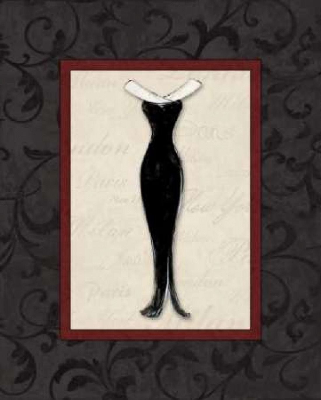 Fashion Dress I Canvas Art - Susan Osborne (24 x 30)
