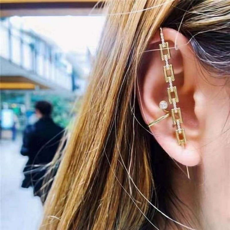 Ear cuff wrap 2024 crawler hook earrings