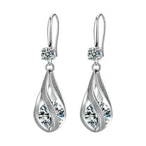 Fashion Earrings Stainless Steel Round Earrings Women Creative Earrings Diamond Dangling Earrings For Women And Hoop Earrings Earrings Pencil Earrings Small Earring Studs Rose Statement