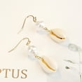 Fashion Earrings Summer Bohemia Seashell Earring Pearl Stud Earrings