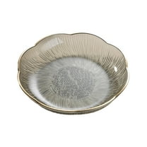 Fashion Easy High Fruit Tray - Modern Decorative Plastic Serving Platter for Snacks, Candy & Fruits, Multi-Color Options, Perfect for Living Room & Party, Large Capacity Storage 6.18" x 6.18" x 1.1"