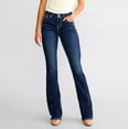 thumbnail image 1 of Fashion Embroidered Jeans for Women Breathable Embroidered Pocket Low Rise Skinny Denim Pants Women's Comfortable Slim Pants, 1 of 9