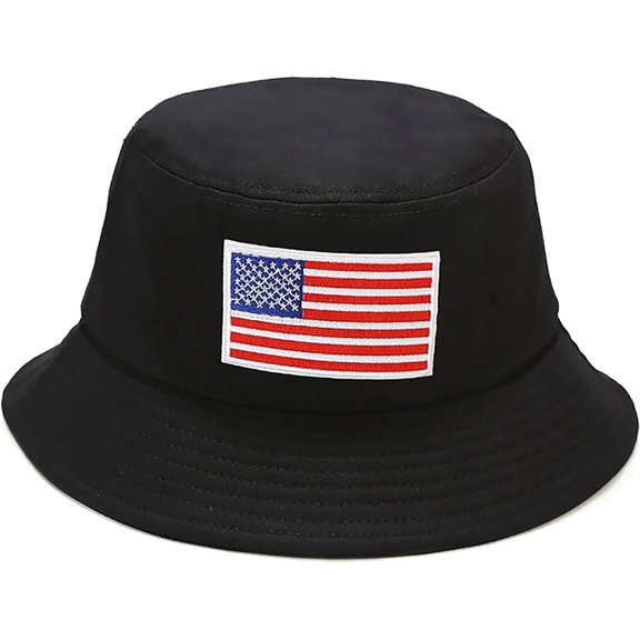 Fashion Embroidery Bucket Hat Cotton Beach Fisherman Hats for Women Girls