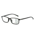 thumbnail image 1 of Fashion Eye Protection Simple Frame Progressive Multifocal Ultra Light Glasses Reading Glasses Anti-Blue Light BLACK STRENGTH 350, 1 of 7