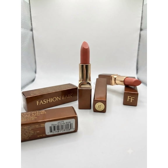 Fashion Fair Lipstick Hope Rve Oriental 8158 Cream Lip Color 0.14 oz 4 g