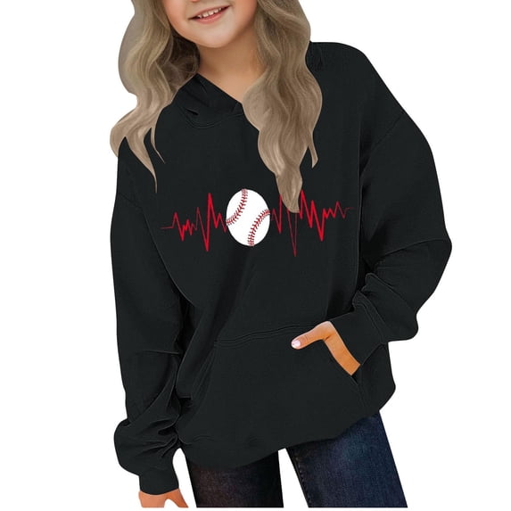 Fashion Fall Saving Childrens Pullover Hoodies Boys And Girls Long Sleeve Hoodies Cute Oversized Fleece Pocket Sweatshirt Tops School sports clothes