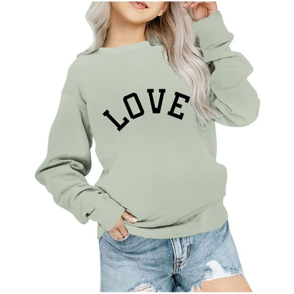 Fashion Kids Sweatshirts Plain Toddler Kids Boys Fashion Cute Solid Color Long Sleeve Crewneck Sweatshirt Pullover Hoodies School winter clothes