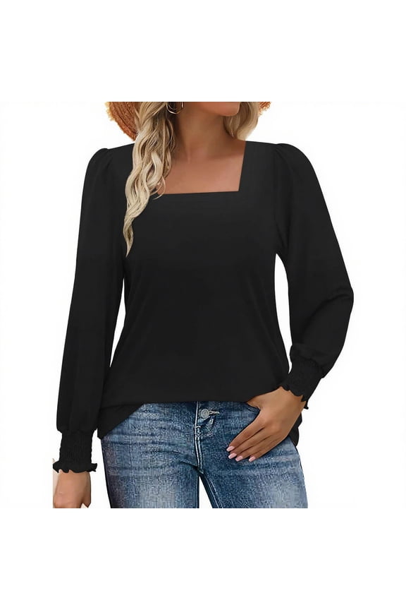 Fashion Fall Saving Long Sleeve T Shirt Women Women's Shirts Casual Plus Size Pullover Oversized Tops for Women Loose Fit My Order My Items