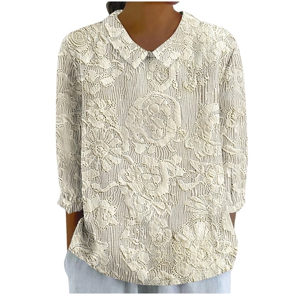 My Items Women's Spring Blouses for Work Womens Shirts Spring Women's 3/4 Sleeve Tops Spring Women's Blouses My Order