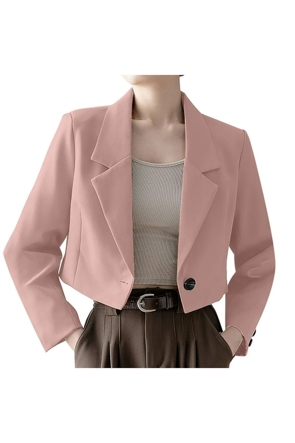 Blazer Women's Fashion All-match Suit Jackets Suit Women's Suit Jackets My Items Saved for Later