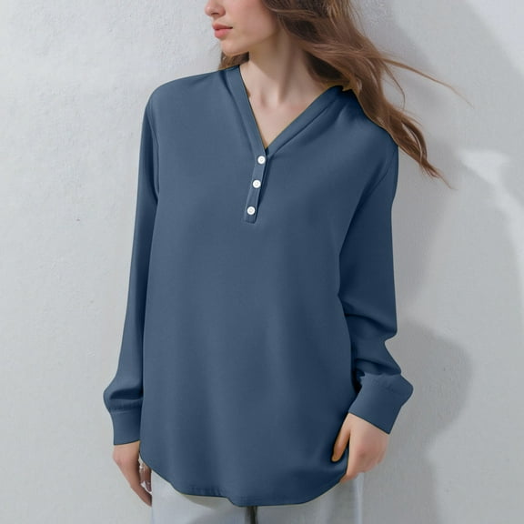 Pohista Crew Neck Sweatshirts Women Tops Long Sleeve Shirts Fall Blouse for Women My Orders Placed Recently by Me