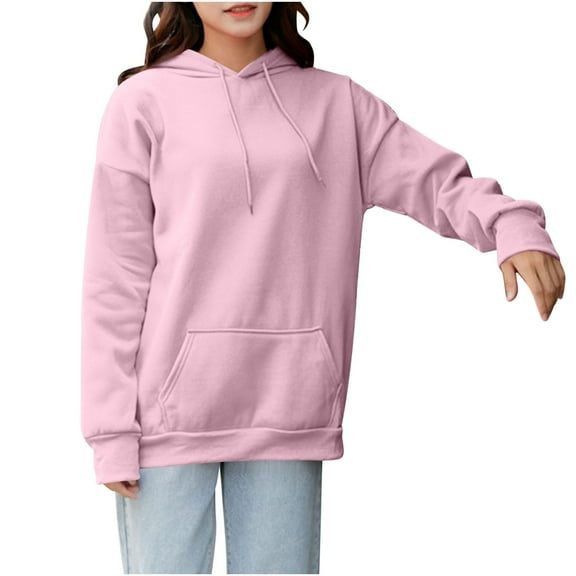 Pohista Oversized Hoodies for Women Zip up Women's Shirts Casual Long Sleeve Tops Women's Fall T-Shirts Trending