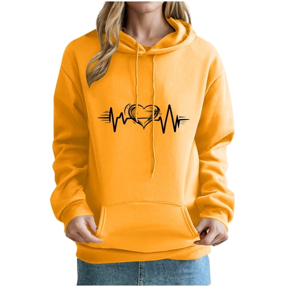 Pohista Oversized Sweatshirt Women's Shirts Fall Women's Blouses Long Sleeve Women's T-Shirts Get it Fast