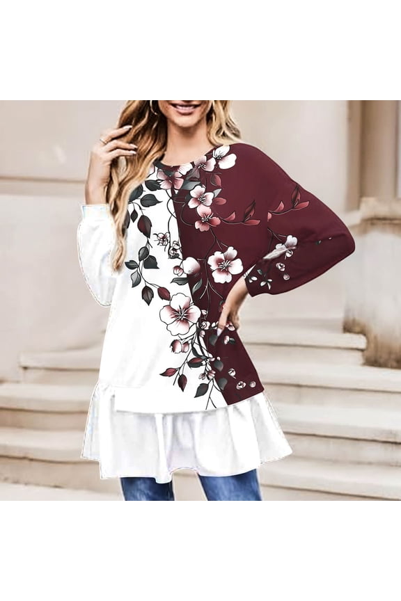 Oversized Sweatshirt for Women Graphic Womens Tops Casual Womens Tops Trendy Long Sleeve Fall Shirt My Items
