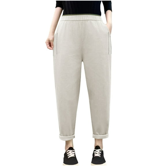 Pohista Trouser Jeans for Women Short Yoga Pants Women Bootcut Sweatpants Women Tall Get it Fast