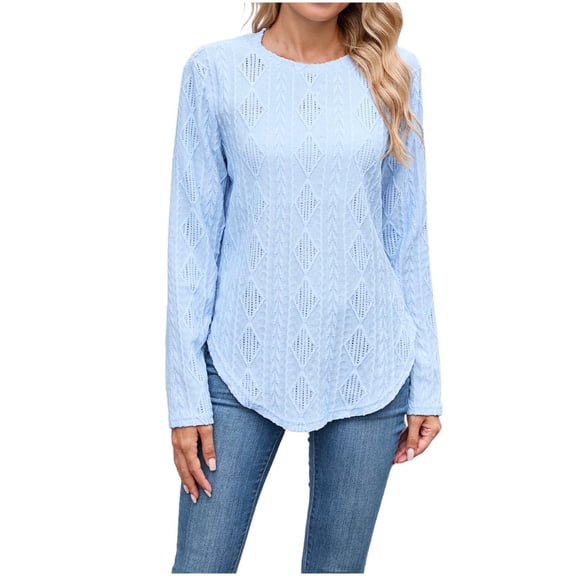 Pohista Woman Sweatshirt Fashion Women's Shirts and Blouses Shirts Long Sleeve Fall Shirts My Orders Placed Recently