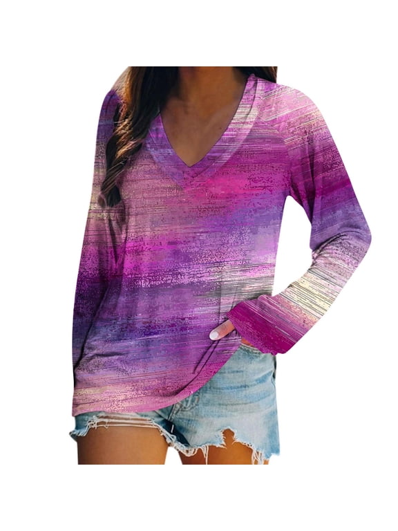 Pohista Women's Pullover Women's Shirts Long Sleeve Tops Women Fall Shirts My Items Ordered by Me Recently