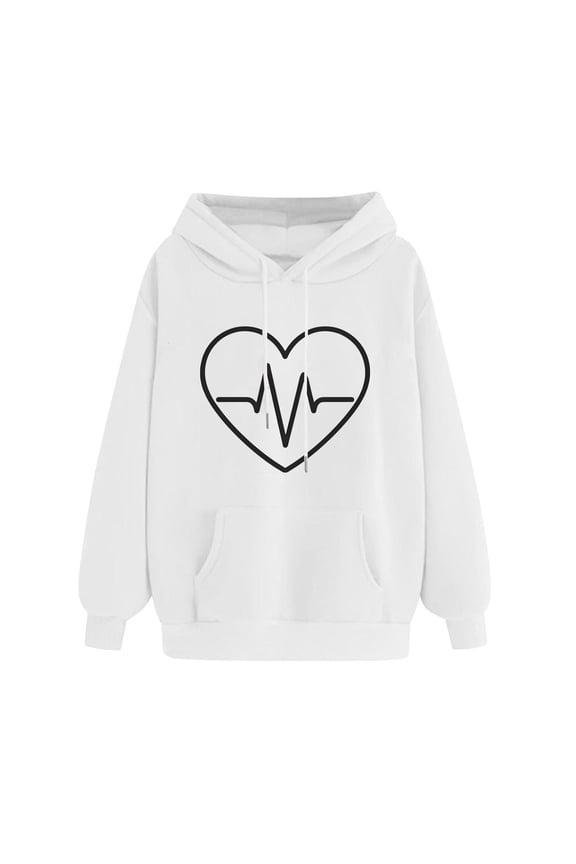 Womens Hoodies Pullover Graphic Womens Shirt Fall Long Sleeve T Shirts for Women 2025 Fall Tshirts Shirts My Items in Cart