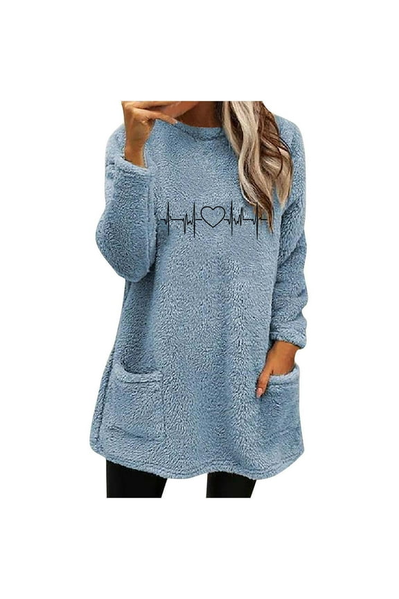 Womens Sweatshirt Graphic Womens Shirts Women's Tops Long Sleeve Women's T-Shirts My Order