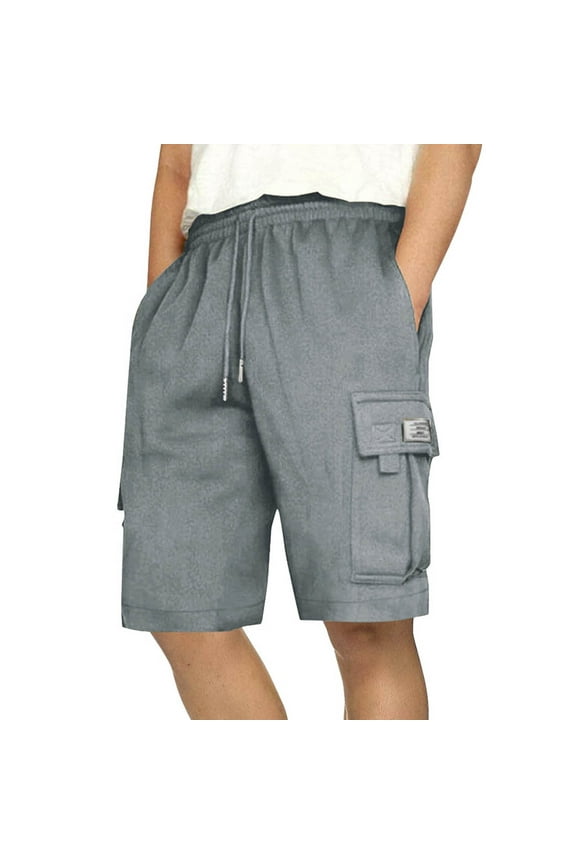 Shorts for Men Mens Trousers High Waisted Cargo Pants Men Work Mens Sweatpants with Pockets Pack my items ordered
