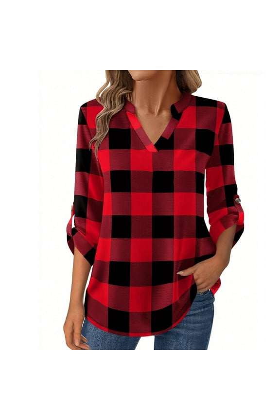 Womens Long Sleeve Tops Casual Womens Shirts Trendy Vneck Pullover Oversized Tops My Order My Items