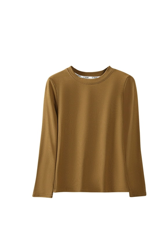 Womens Long Sleeve Tops Spring Womens Shirts Plus Size Tunic Pullover Oversized Tee Shirts for Women My Items