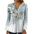 thumbnail image 1 of Fashion Fall Saving Womens Long Sleeve Tops Fall Womens Tops Casual Tops Pullover Plus Size Fall Clothes for Women My Order My Items, 1 of 5
