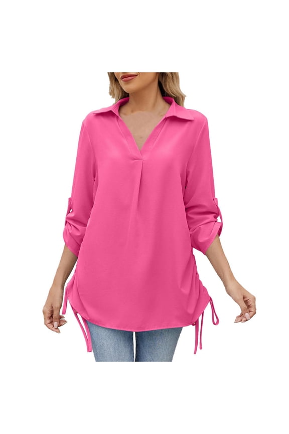 Womens Shirts Long Sleeve Womens Shirts Trendy Pullover Plus Size Blouses Casual Fall My Order My Items
