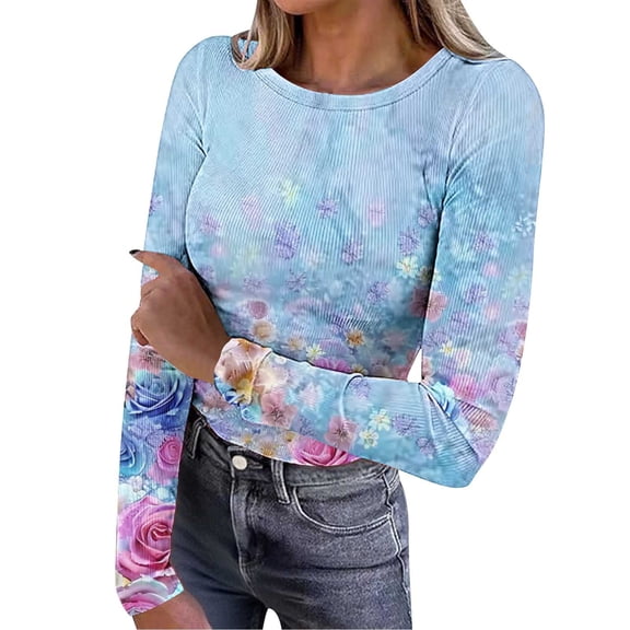 Fashion Fall Saving Womens Tops Long Sleeve Shirts Women's Tops Fall V Neck Pullover Trendy Oversized Tops for Women 2025 My Items My Order