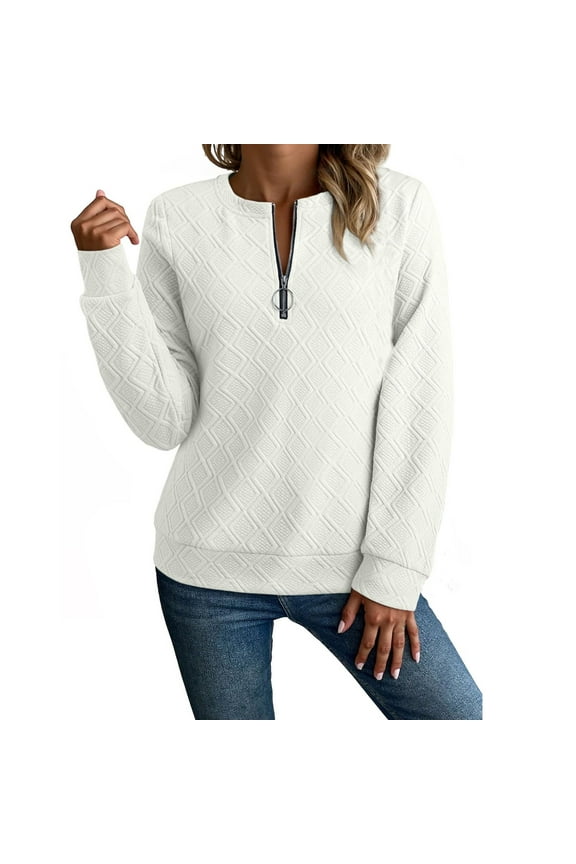 Womens Tops Trendy Long Sleeve Womens T Shirts Casual Loose Fit Pullover Shirts Women My Items