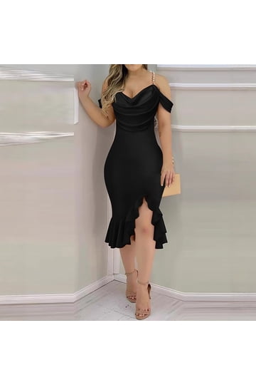 slim fit dress slacks Kai Sequin Gown – Lord & Taylor main image 0