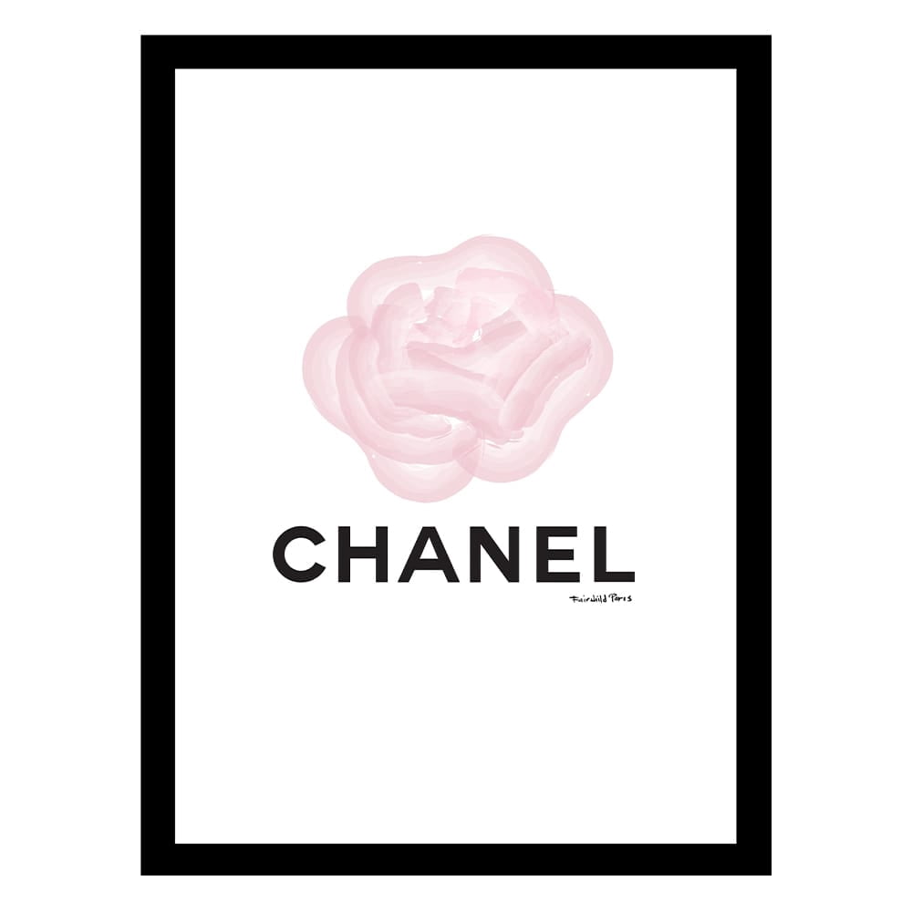Fashion Flower Framed Print