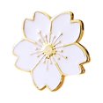thumbnail image 1 of Fashion Flower Metal Brooch Pin Women Sweater Shirt Collar Badge Decor Jewelry, 1 of 8