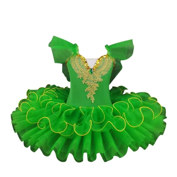 Fashion Fluffy Summer Dresses Toddler Princess Dress Ball Gown for Little Girls Casual Party Tulle Sundress for Kid Sleeveless Mesh Gauze Dress Sparkly Sequin Birthday Prom Outfit(0-12 Years)