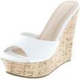 thumbnail image 1 of Fashion Focus Womens Ardo-42 Popular Wedge Sandal, 1 of 7