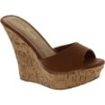 thumbnail image 1 of Fashion Focus Womens Ardo-42 Popular Wedge Sandal, 1 of 4