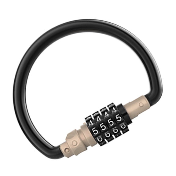 Fashion Folded Bike Lock Multifunction Zincs Alloys Lock Student Bike Locking for School Gym Lockers Security