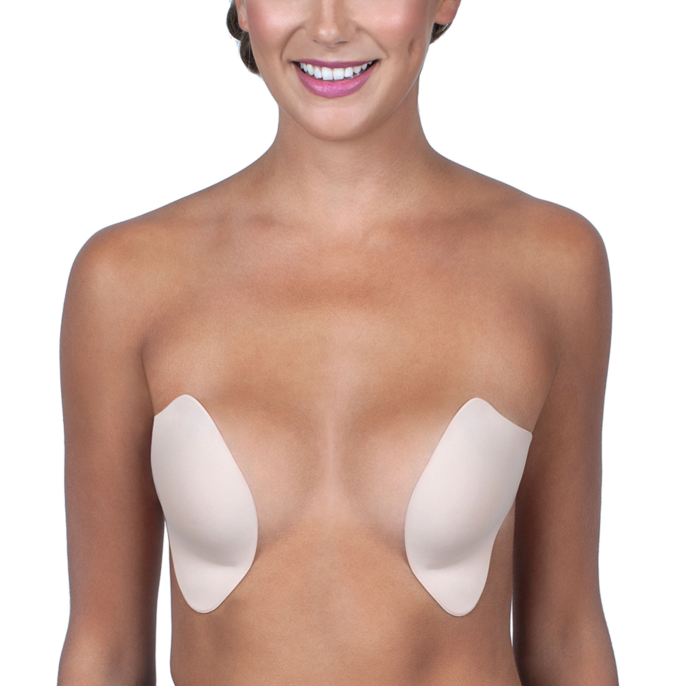 Fashion Forms Women's Reusable Adhesive Le Lusion Backless Strapless Bra Nude