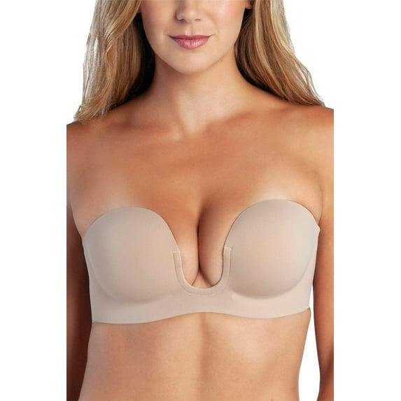 Fashion Forms Womens Voluptuous U Plunge Backless Strapless Bra Style-29710