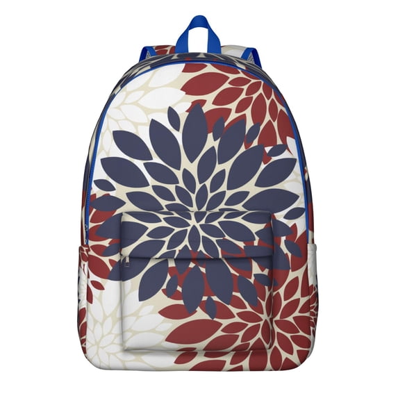 Fashion-Forward Bohemian Backpack: Durable and Lightweight with Front Zipper Pocket, Perfect for School, College, Commute, Travel; an Excellent Bohemian Gift for Students and Travelers.